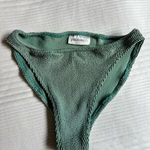 You Swim Sage Standard Waist Bottoms (top included read description)